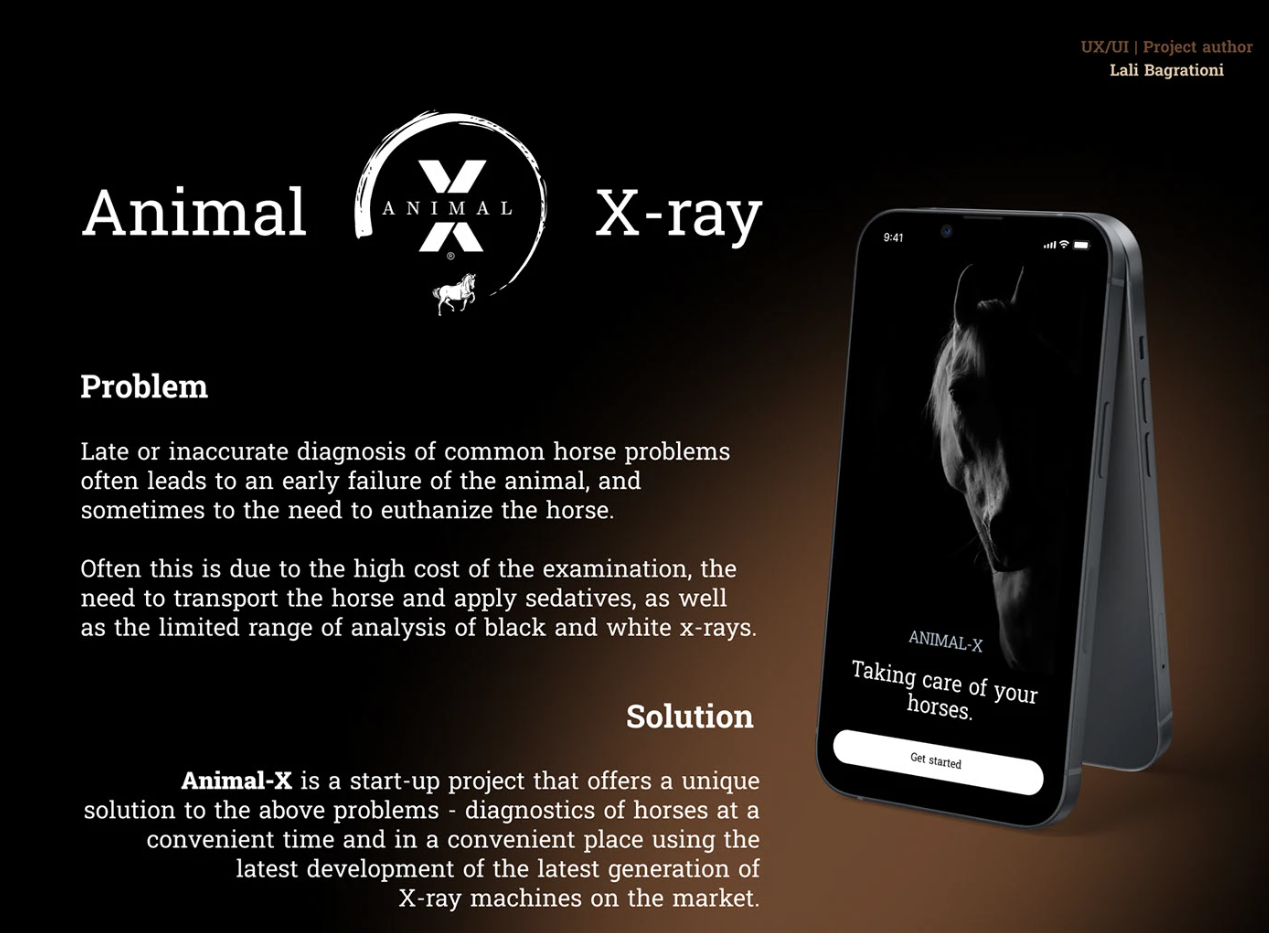 Animal-X — Baytar rentgen xidməti tətbiqi konsepti — DAKER layihəsi