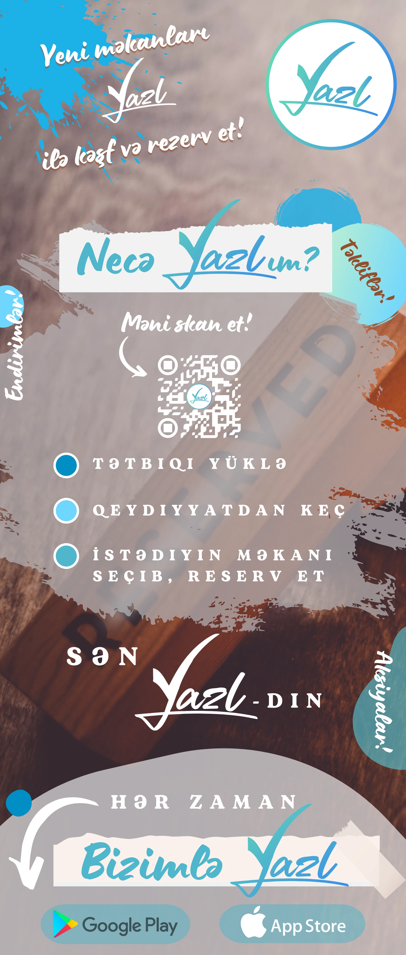 Roll-Up Bannerlər — Üç saniyə üçün dizayn — DAKER layihəsi